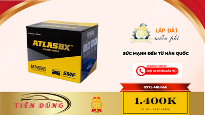 ATLASTBX DIN MF 55565 12 V - 55 AH