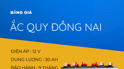 Khi cần thay ắc quy tại Thái Bình, việc lựa chọn một địa chỉ uy tín và chất lượng là điều vô cùng quan trọng!